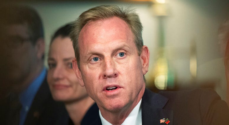 Acting Secretary of Defense Patrick Shanahan speaks about the situation in the Persian Gulf region during a meeting with Portuguese Minister of National Defense Joao Cravinho, at the Pentagon. (AP Photo/Manuel Balce Ceneta, File) Acting Secretary of Defense Patrick Shanahan speaks about the situation in the Persian Gulf region during a meeting with Portuguese Minister of National Defense Joao Cravinho, at the Pentagon. (AP Photo/Manuel Balce Ceneta, File)
