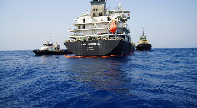 ship Kokuka Courageous that U.S. says was attacked by Iran