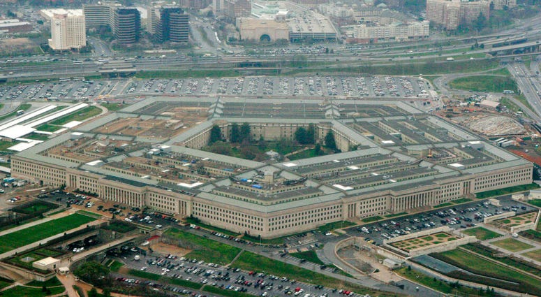 This March 27, 2008, file photo, shows the Pentagon in Washington. (AP Photo/Charles Dharapak, File)