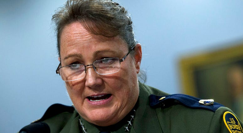U.S. Border Patrol chief Carla Provost testifies before a House Appropriations subcommittee hearing on Capitol Hill in Washington, Wednesday, July 24, 2019. (AP Photo/Jose Luis Magana)