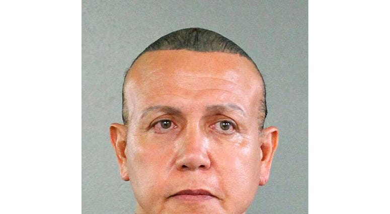 This Aug. 30, 2015, file photo released by the Broward County Sheriff's Office shows Cesar Sayoc in Miami. (Broward County Sheriff's Office via AP, File)