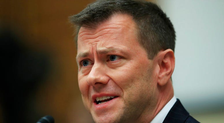 FILE - In this July 12, 2018, file photo, then-FBI Deputy Assistant Director Peter Strzok, testifies before a House Judiciary Committee joint hearing on "oversight of FBI and Department of Justice actions surrounding the 2016 election" on Capitol Hill in
