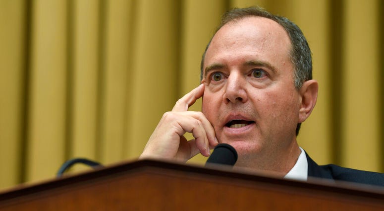 In this July 24, 2019, file photo, House Intelligence Committee Chairman Adam Schiff, D-Calif., speaks during a hearing on Capitol Hill in Washington. (AP Photo/Susan Walsh, File)