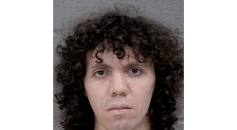 FILE - This April 30, 2019, file booking photo provided by Mecklenburg County Sheriff's Office shows Trystan Andrew Terrell.
