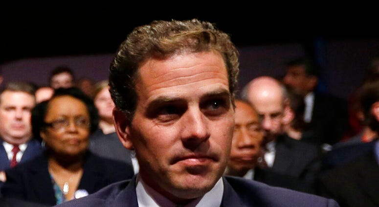 In this Oct. 11, 2012, file photo, Hunter Biden waits for the start of the his father's, Vice President Joe Biden's, debate at Centre College in Danville, Ky. (AP Photo/Pablo Martinez Monsivais, File)
