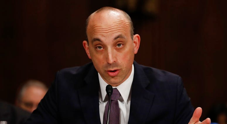 In this May 2, 2017 file photo Jonathan Greenblatt, CEO and National Director of the Anti-Defamation League, speaks on Capitol Hill in Washington. (AP Photo/Carolyn Kaster, File)