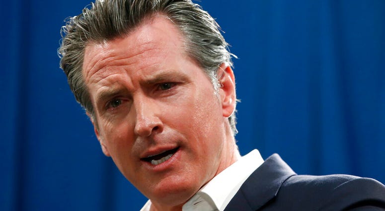 FILE - In this Sept. 16, 2019, file photo, Gov. Gavin Newsom answers a question during a news conference in Sacramento, Calif. (AP Photo/Rich Pedroncelli, File) FILE - In this Sept. 16, 2019, file photo, Gov. Gavin Newsom answers a question during a news conference in Sacramento, Calif. (AP Photo/Rich Pedroncelli, File)