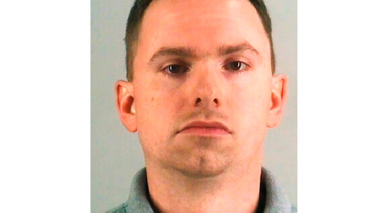 This undated photo provided by the Tarrant County Jail shows Aaron Dean. The Fort Worth police officer who shot and killed a black woman. (AP Photo/Manuel Balce Ceneta) This undated photo provided by the Tarrant County Jail shows Aaron Dean. The Fort Worth police officer who shot and killed a black woman. (AP Photo/Manuel Balce Ceneta)