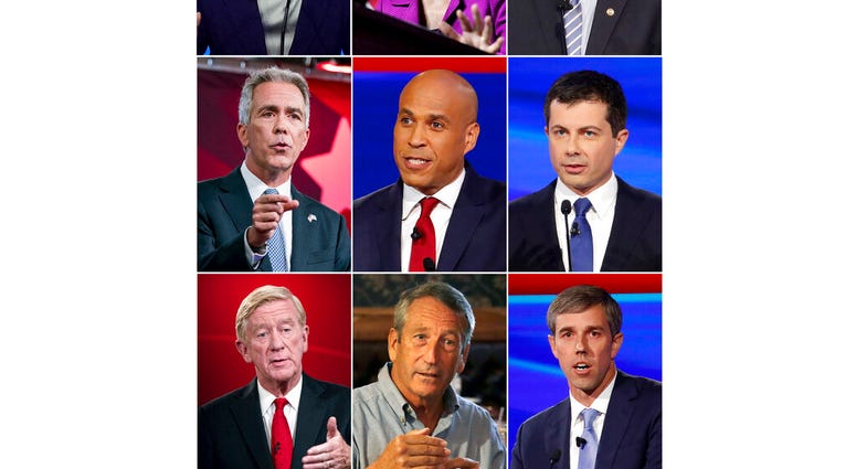 Democrtic Presidential Candidates (AP Photo)