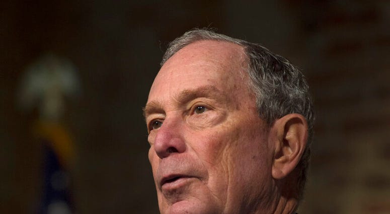 Democratic presidential candidate and former New York City Mayor Michael Bloomberg participates in a roundtable on criminal justice reform. (Sarah Warnock/The Clarion-Ledger via AP) Democratic presidential candidate and former New York City Mayor Michael Bloomberg participates in a roundtable on criminal justice reform. (Sarah Warnock/The Clarion-Ledger via AP)