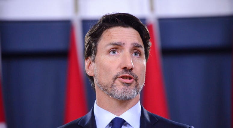 Prime Minister Justin Trudeau holds a news conference in Ottawa on Wednesday, Jan. 8, 2020. (Sean Kilpatrick/The Canadian Press via AP) Prime Minister Justin Trudeau holds a news conference in Ottawa on Wednesday, Jan. 8, 2020. (Sean Kilpatrick/The Canadian Press via AP)