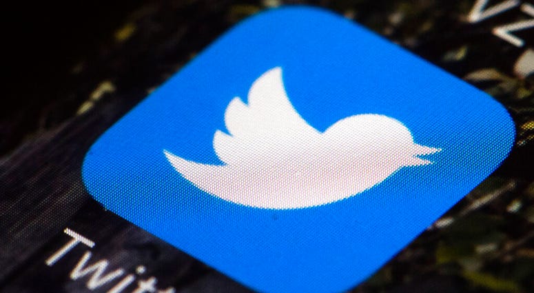 FILE - This April 26, 2017, file photo shows the Twitter app icon on a mobile phone in Philadelphia.