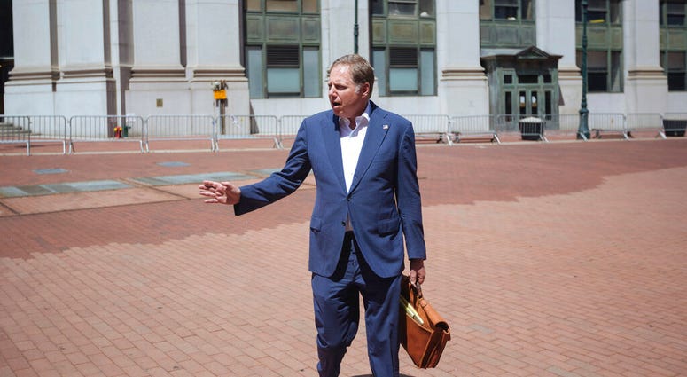 Geoffrey S. Berman, United States attorney for the Southern District of New York, arrives to his office in New York on Saturday, June 20, 2020.