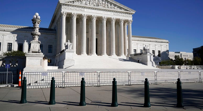 FILE - In this Nov. 4, 2020 photo, The Supreme Court in Washington.