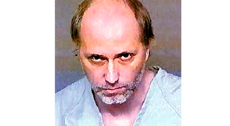 In this undated photo released by Fresno County Sheriff's Office shows a booking photo of Nathan Larson at the Denver Jail in Denver, Colo.