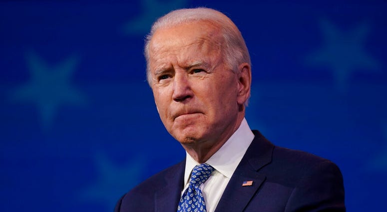President-elect Joe Biden speaks at The Queen Theater in Wilmington, Del., Tuesday, Dec 22, 2020. (AP Photo/Carolyn Kaster) President-elect Joe Biden speaks at The Queen Theater in Wilmington, Del., Tuesday, Dec 22, 2020. (AP Photo/Carolyn Kaster)