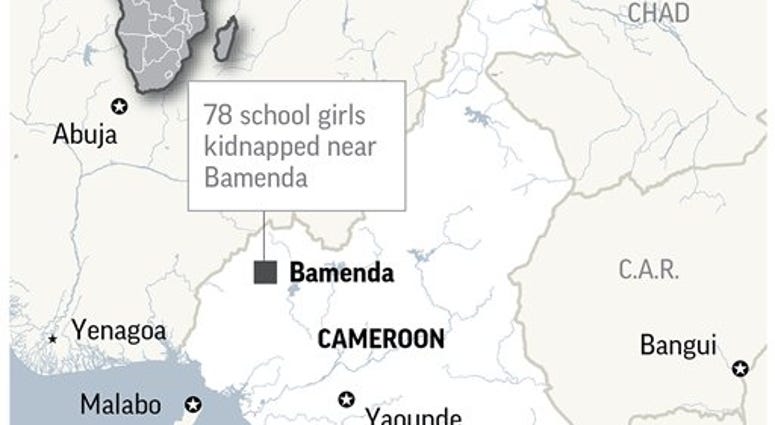 The students and their principal were taken from a Presbyterian school in Nkwen village in Cameroon's northwest region