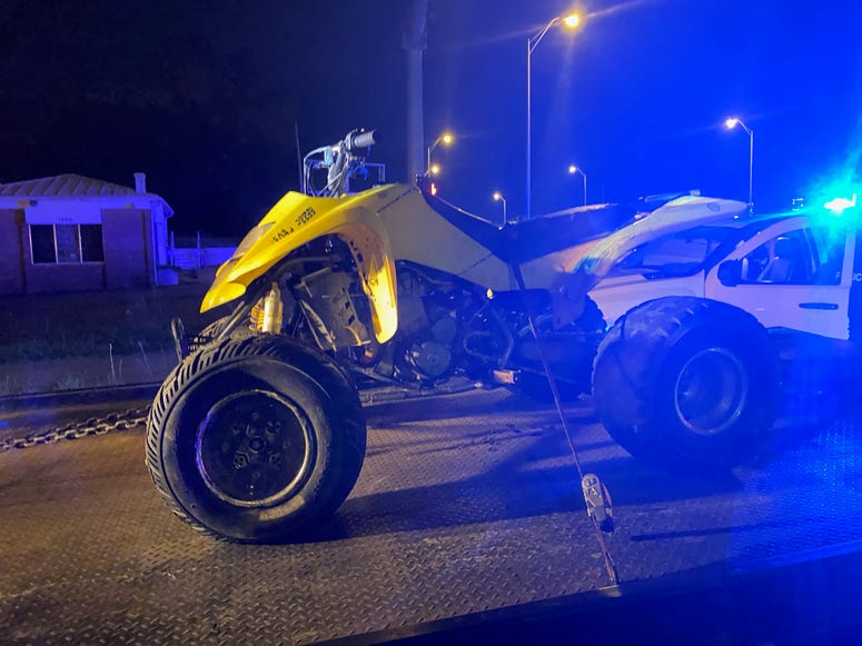Richmond Police arrest three for reckless riding. The three were riding off-road vehicles in the area of the Lee Monument. (Photo Credit: Richmond Police) Richmond Police arrest three for reckless riding. The three were riding off-road vehicles in the area of the Lee Monument. (Photo Credit: Richmond Police)