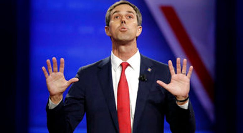 In this Oct. 10, 2019 photo, Democratic presidential candidate former Texas Rep. Beto O'Rourke speaks during the Power of our Pride Town Hall in Los Angeles. O’Rourke has announced he’s dropping his 2020 presidential bid. (AP Photo/Marcio Jose Sanchez)
