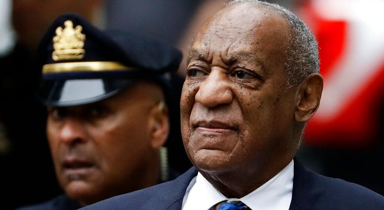 FILE - In this Sept. 24, 2018 file photo Bill Cosby arrives for his sentencing hearing at the Montgomery County Courthouse in Norristown, Pa. (AP Photo/Matt Slocum, File) FILE - In this Sept. 24, 2018 file photo Bill Cosby arrives for his sentencing hearing at the Montgomery County Courthouse in Norristown, Pa. (AP Photo/Matt Slocum, File)