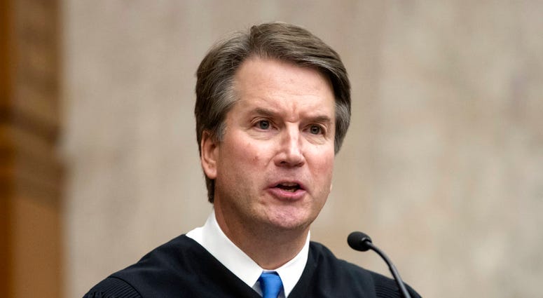 Aug. 7, 2018 photo of President Donald Trump's Supreme Court nominee, Judge Brett Kavanaugh. (AP Photo/J. Scott Applewhite)
