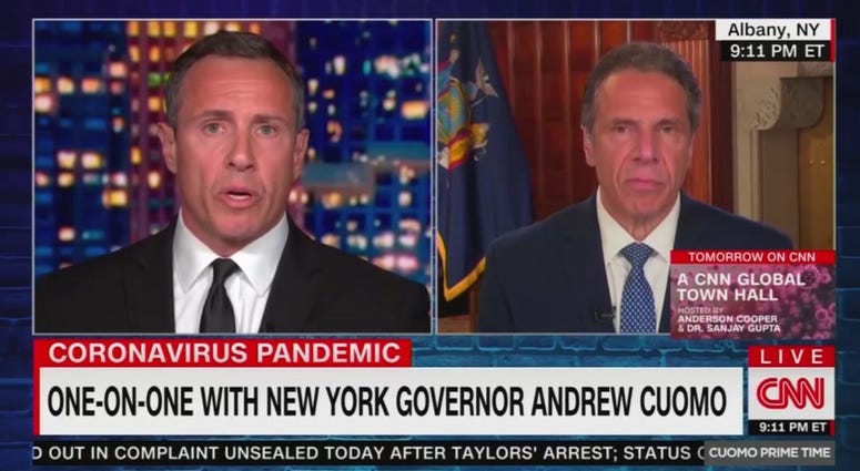 Chris Cuomo and Andrew Cuomo