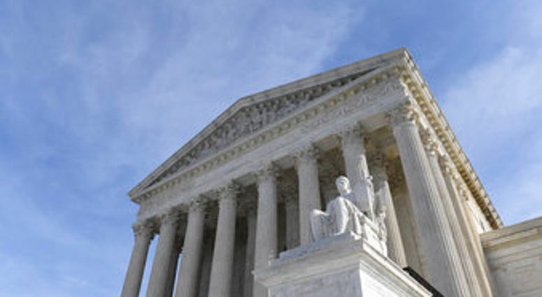 A view of the Supreme Court in Washington, Monday, Nov. 11, 2019. Protections for 660,000 immigrants are on the line at the Supreme Court. (AP Photo/Susan Walsh)