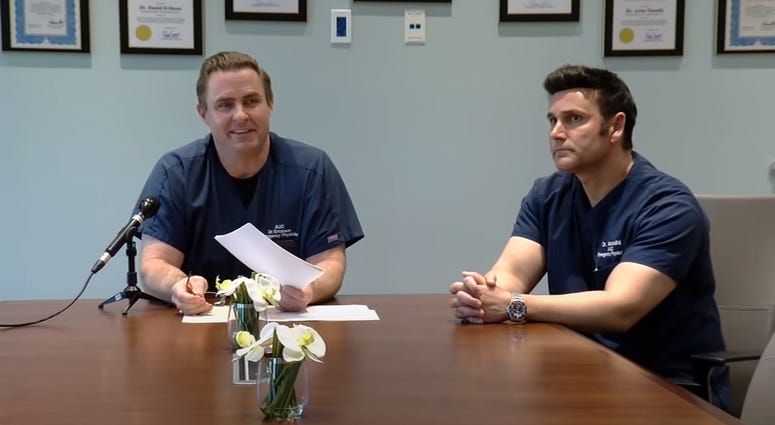 Dr. Dan Erickson and Dr. Artin Massihi