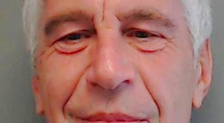 FILE - This July 25, 2013, file image provided by the Florida Department of Law Enforcement shows financier Jeffrey Epstein. (Florida Department of Law Enforcement via AP, File)
