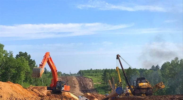 Generic Gas Pipeline Construction (Dreamstime)