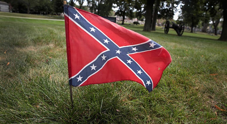 Confederate flag file photo
