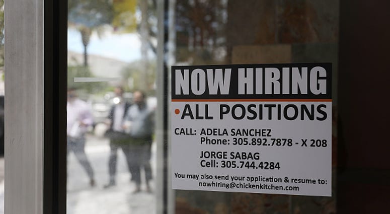 Hiring sign