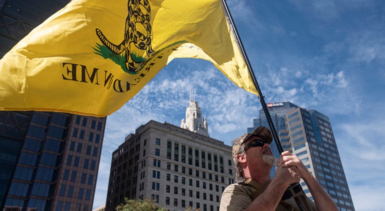 Gun rights protest