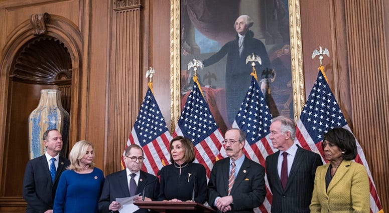 U.S. House Of Representatives Votes On Impeachment Of President Donald Trump