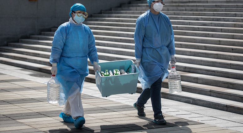 Chinese medical professionals coronavirus