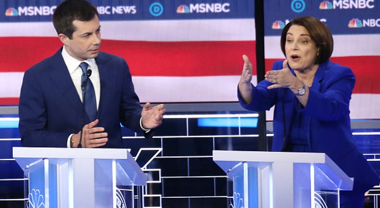 Pete Buttigieg Amy Klobuchar