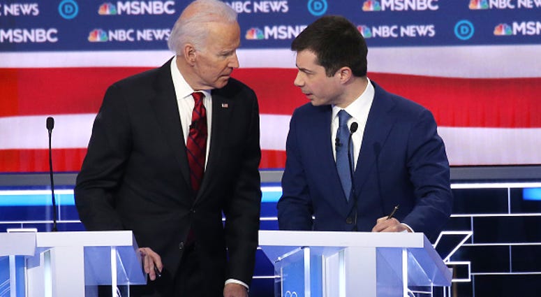 Joe Biden Pete Buttigieg