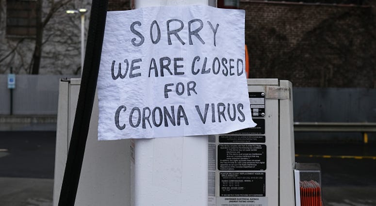Businesses close due to coronavirus