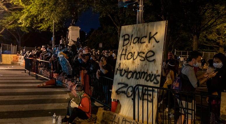 Black House Autonomous Zone Washington DC