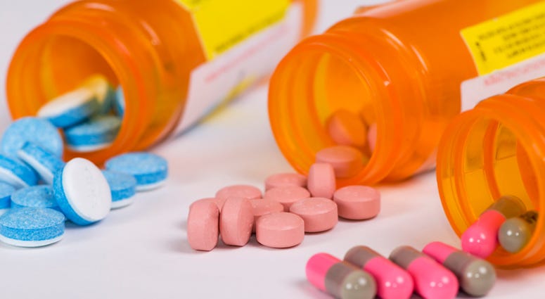 Drugs on the table