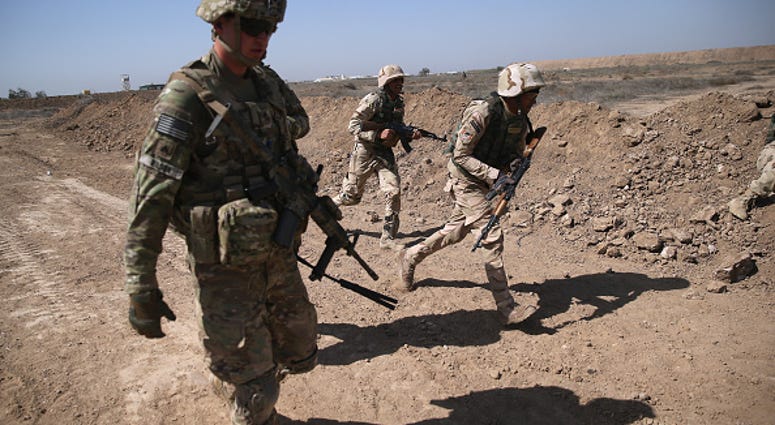 U.S. Military Trains Iraqi Army