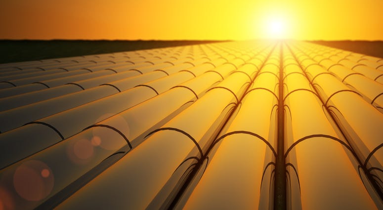 pipeline - stock photo