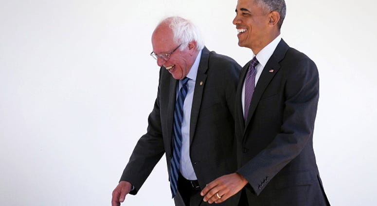 Barack Obama Bernie Sanders