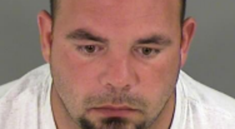 Harry Rogers, 36, faces charges of attempted malicious wounding, vandalism, and assault and battery after allegedly driving through a crowd of protestors. (Henrico Police) Harry Rogers, 36, faces charges of attempted malicious wounding, vandalism, and assault and battery after allegedly driving through a crowd of protestors. (Henrico Police)