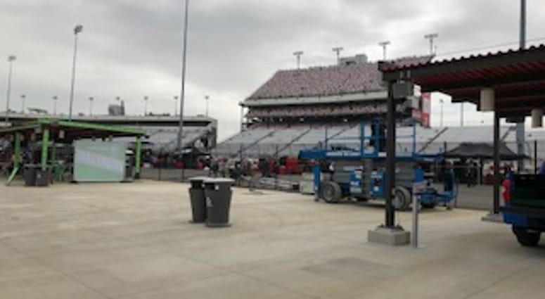 Richmond Raceway on April 12, 2019. (Matt Demlein, WRVA)