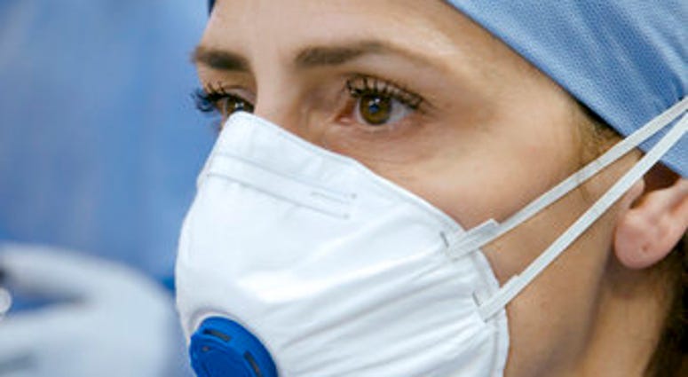 This image released by PBS shows Dr. Francesca Mangiatordi in a scene from the documentary “Inside Italy's COVID War,” being shown on “Frontline” Tuesday at 10 p.m. on most PBS stations. (Sasha Joelle Achilli/Frontline/PBS via AP) This image released by PBS shows Dr. Francesca Mangiatordi in a scene from the documentary “Inside Italy's COVID War,” being shown on “Frontline” Tuesday at 10 p.m. on most PBS stations. (Sasha Joelle Achilli/Frontline/PBS via AP)