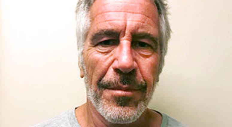 FILE - This March 28, 2017, file photo, provided by the New York State Sex Offender Registry, shows Jeffrey Epstein.(New York State Sex Offender Registry via AP, File)