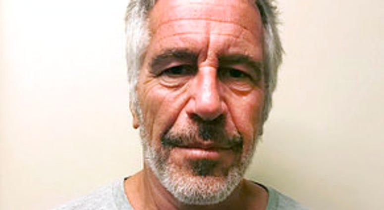 FILE - This March 28, 2017, file photo, provided by the New York State Sex Offender Registry, shows Jeffrey Epstein. (New York State Sex Offender Registry via AP, File)