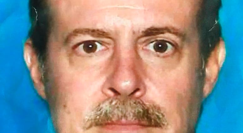 This undated photo provided by the Houston Police Department shows Joseph James Pappas. Authorities on Wednesday, Aug. 1, 2018, identified a man who they believe gunned down one of former President George H.W. Bush's doctors last month as Pappas, the son