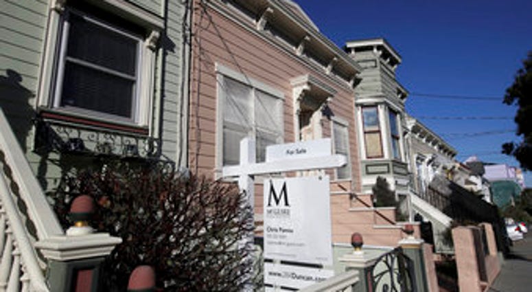 This Feb. 18, 2020, photo shows a real estate sign in front of a home for sale in San Francisco. On Thursday, Feb. 27, Freddie Mac reports on this week’s average U.S. mortgage rates. (AP Photo/Jeff Chiu) This Feb. 18, 2020, photo shows a real estate sign in front of a home for sale in San Francisco. On Thursday, Feb. 27, Freddie Mac reports on this week’s average U.S. mortgage rates. (AP Photo/Jeff Chiu)
